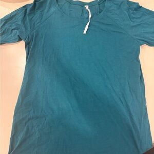 Lululemon Athletica Blue Relaxed Long Sleeve Tee